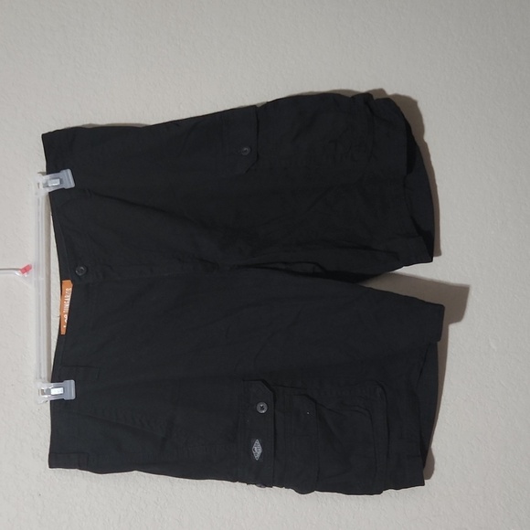 Lee Shorts Mens Size 40 Dungaree Black Cargo - Picture 1 of 8